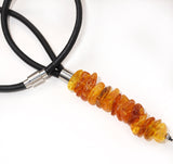 Elegant Contemporary Amber necklace