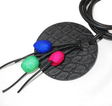 Edgy contemporary necklace