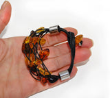 Elegant Amber Bracelet
