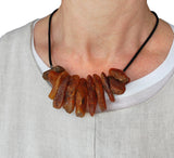 Raw Amber Necklace