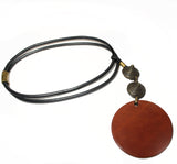 Short contemporary tribal necklace