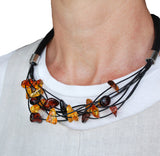 Elegant Amber necklace