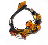 Elegant Amber Bracelet