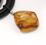 Chunky Amber pendant