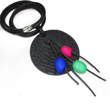 Edgy contemporary necklace