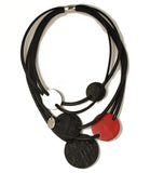 Color block necklace