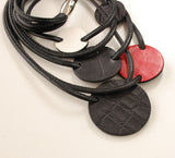 Color block necklace