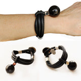 Cute leather bracelet