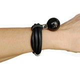 Cute leather bracelet