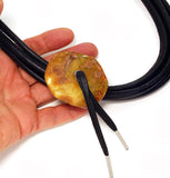Asymmetrical Amber necklace