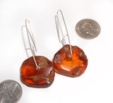 Bold Amber earrings