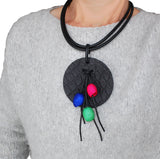 Edgy contemporary necklace