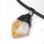 Citrine crystal pendant