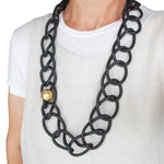 Long contemporary necklace