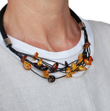 Elegant Amber necklace