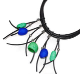 Colorful contemporary necklace