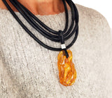Chunky Amber necklace